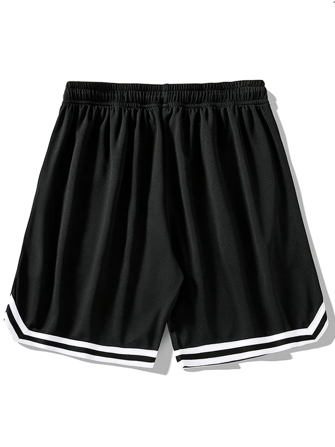 Men's Athletic Shorts - Chicago Print Drawstring Sport Shorts