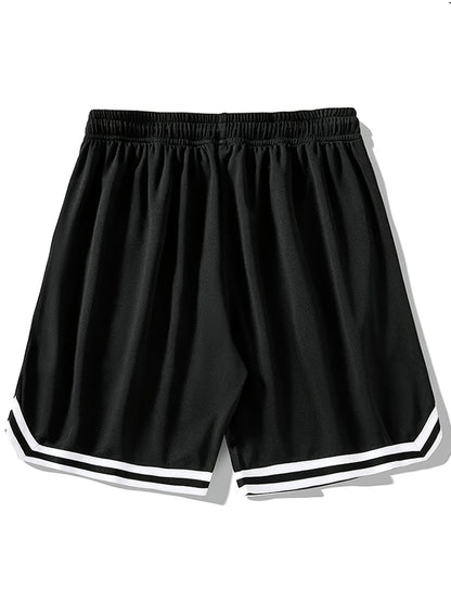 Men's Athletic Shorts - Chicago Print Drawstring Sport Shorts