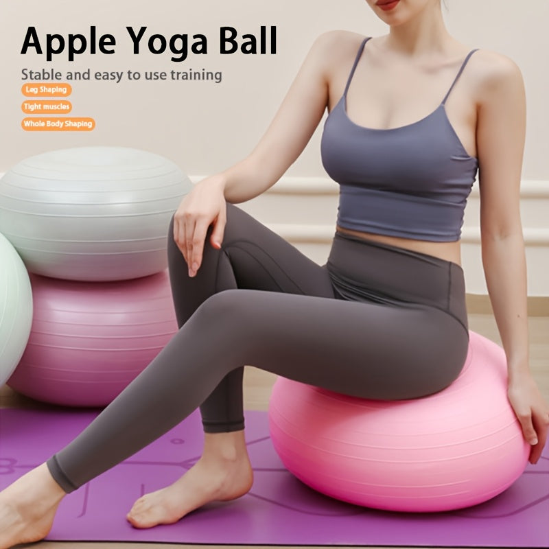 Professional Yoga Ball - Anti-Burst Exercise Ball with Pump