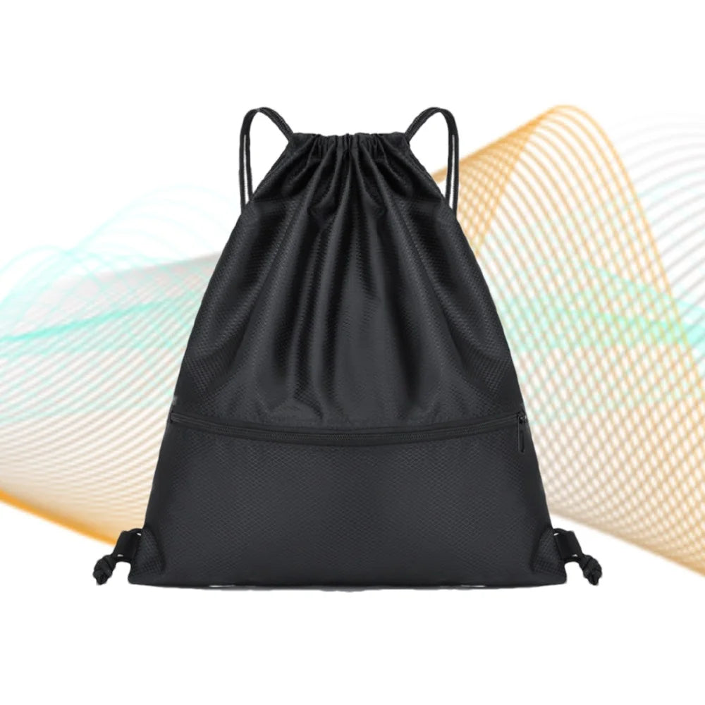 Eco-Friendly Drawstring Backpack - Lightweight Durable Gym Bag | Perfect for Travel, Sports & Daily Use