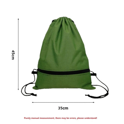 Eco-Friendly Drawstring Backpack - Lightweight Durable Gym Bag | Perfect for Travel, Sports & Daily Use