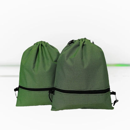 Eco-Friendly Drawstring Backpack - Lightweight Durable Gym Bag | Perfect for Travel, Sports & Daily Use