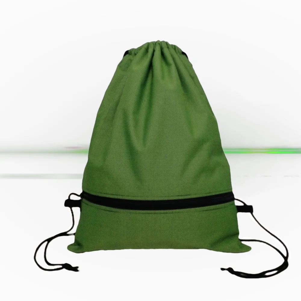Eco-Friendly Drawstring Backpack - Lightweight Durable Gym Bag | Perfect for Travel, Sports & Daily Use