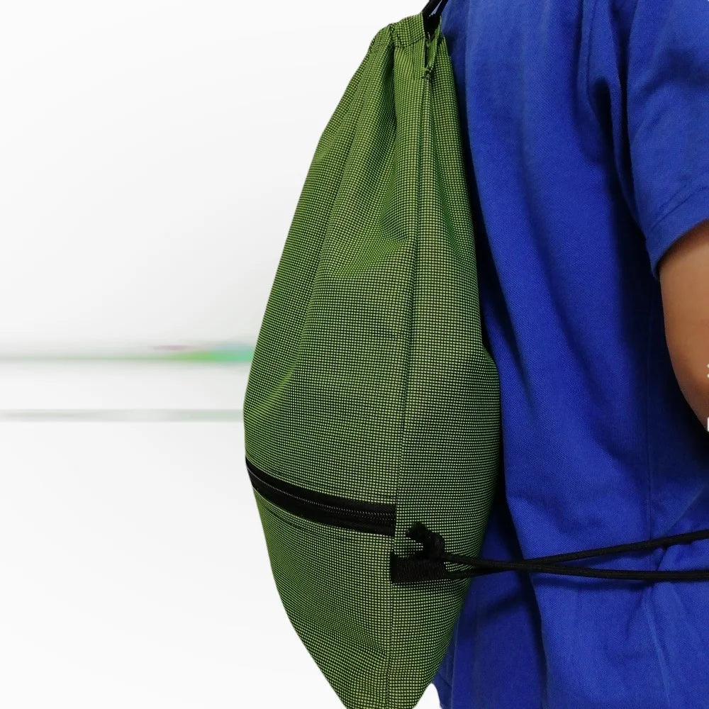 Eco-Friendly Drawstring Backpack - Lightweight Durable Gym Bag | Perfect for Travel, Sports & Daily Use