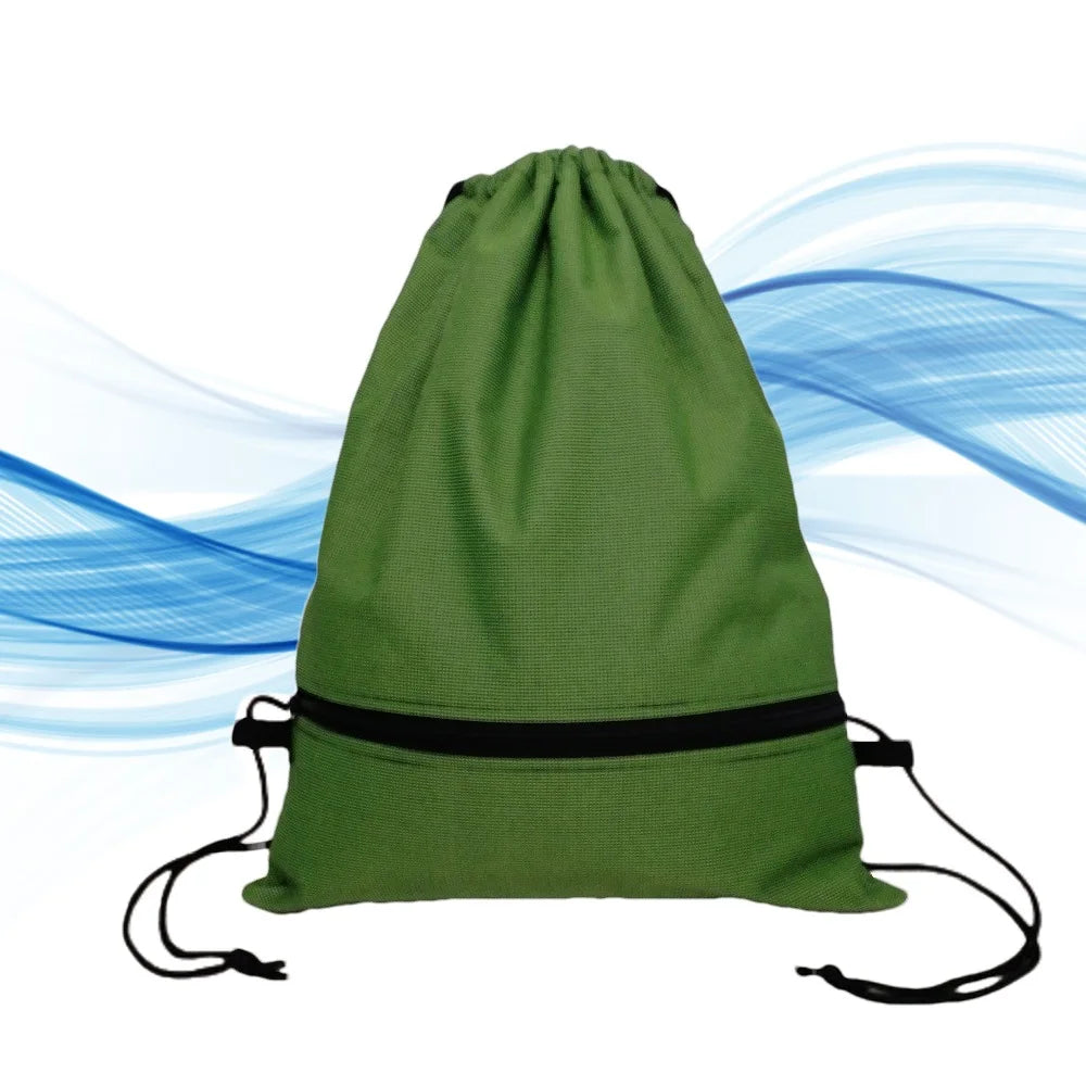 Eco-Friendly Drawstring Backpack - Lightweight Durable Gym Bag | Perfect for Travel, Sports & Daily Use