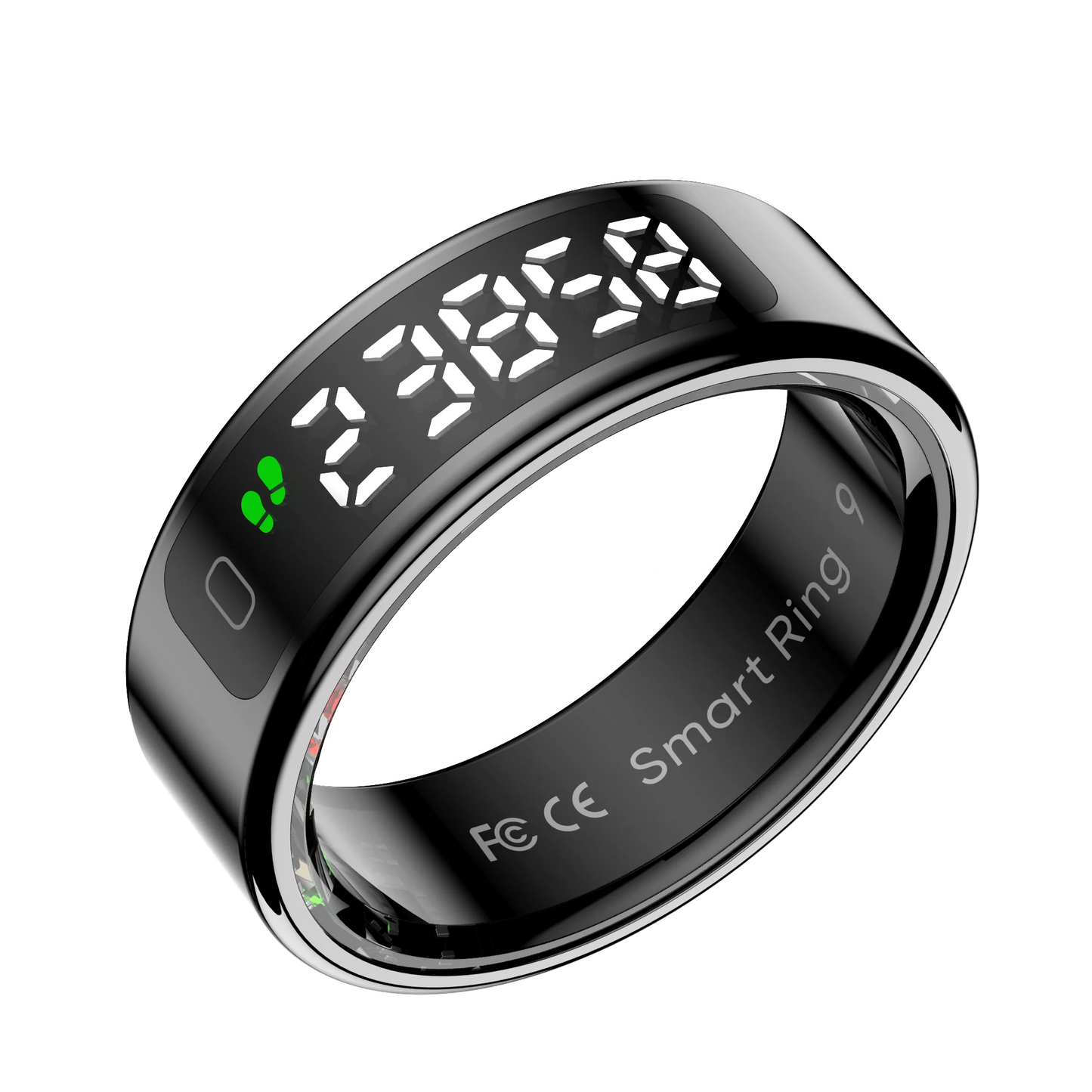 Smart Fitness Ring - Health Monitor with Heart Rate & Sleep Tracking