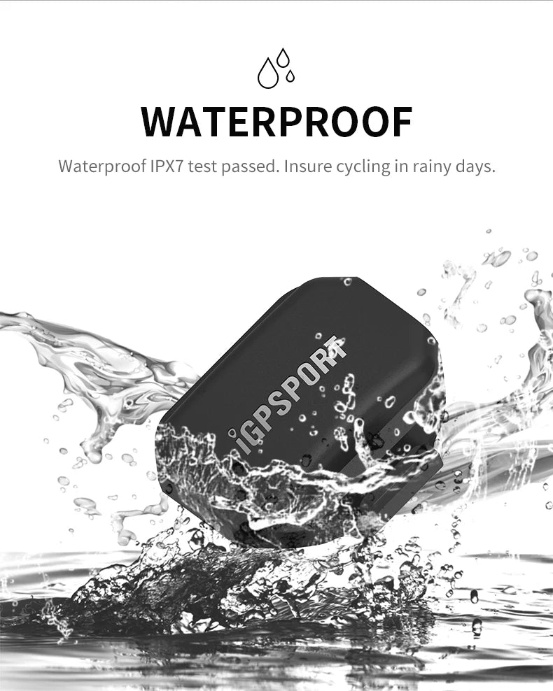 IGPSPORT Cycling Sensors - Speed, Cadence & Heart Rate Monitor for Bike Computers