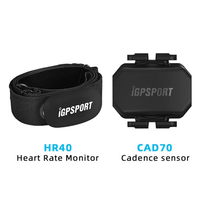 IGPSPORT Cycling Sensors - Speed, Cadence & Heart Rate Monitor for Bike Computers