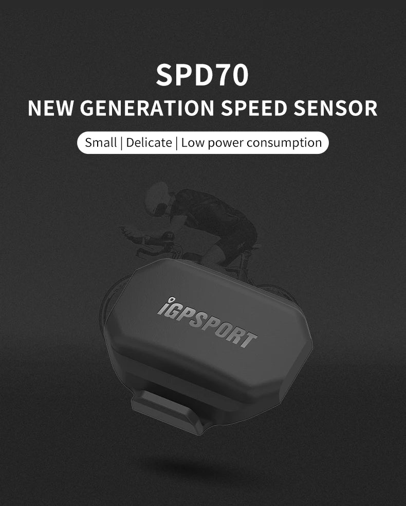 IGPSPORT Cycling Sensors - Speed, Cadence & Heart Rate Monitor for Bike Computers