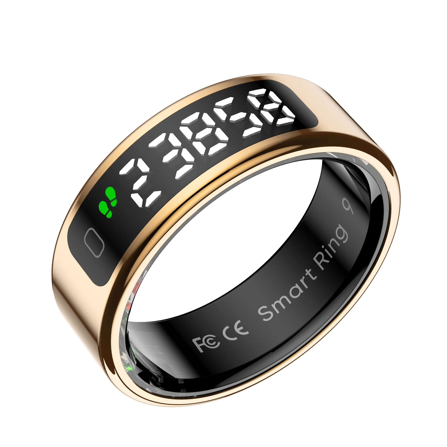 Smart Fitness Ring - Health Monitor with Heart Rate & Sleep Tracking