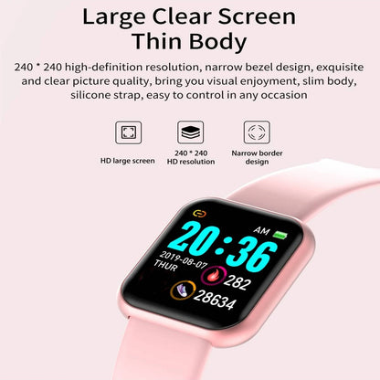 Smart Watch with Bluetooth - Fitness Tracker, Music Player & Sleep Monitor