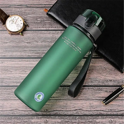 BPA-Free Leak Proof Sports Water Bottle - Eco-Friendly Portable Drink Bottle | 400ml & 560ml for Hiking & Gym