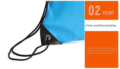 Eco-Friendly Waterproof Running Backpack - Lightweight Foldable Sports Gym Bag