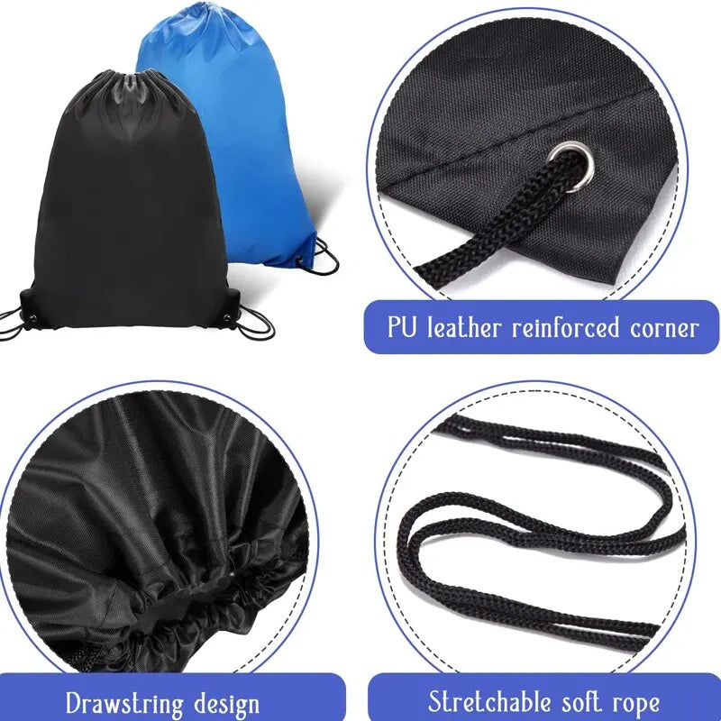Eco-Friendly Waterproof Running Backpack - Lightweight Foldable Sports Gym Bag