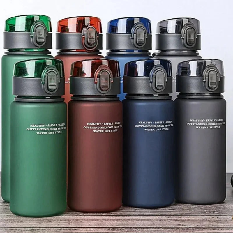 BPA-Free Leak Proof Sports Water Bottle - Eco-Friendly Portable Drink Bottle | 400ml & 560ml for Hiking & Gym