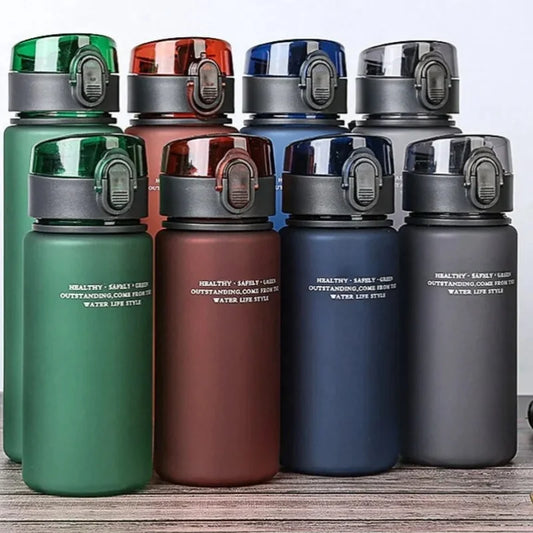 BPA-Free Leak Proof Sports Water Bottle - Eco-Friendly Portable Drink Bottle | 400ml & 560ml for Hiking & Gym