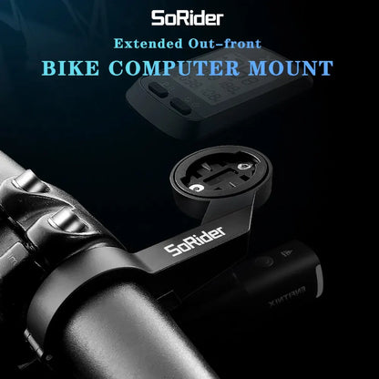 Universal Bike Computer Mount - Secure Handlebar Bracket for Garmin Edge & GPS Devices