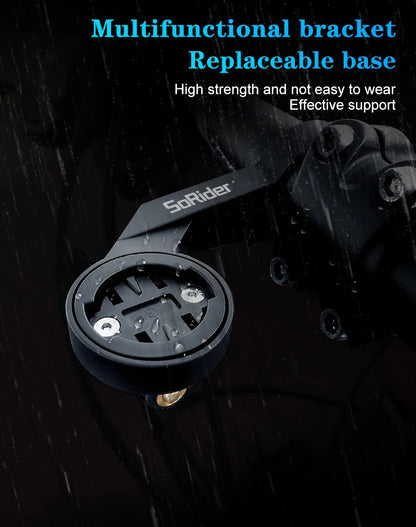 Universal Bike Computer Mount - Secure Handlebar Bracket for Garmin Edge & GPS Devices