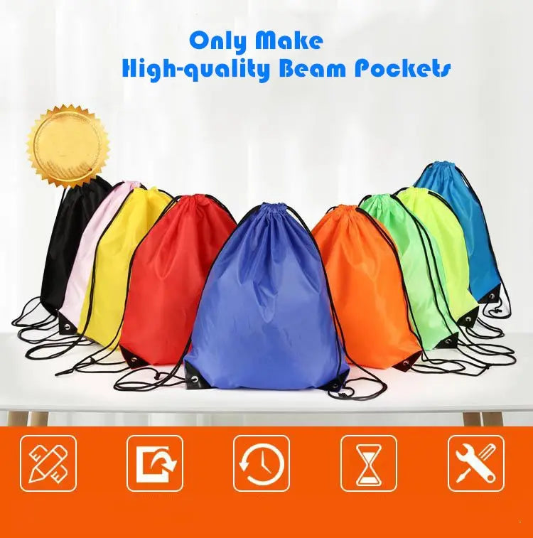 Eco-Friendly Waterproof Running Backpack - Lightweight Foldable Sports Gym Bag
