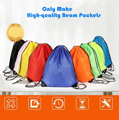 Eco-Friendly Waterproof Running Backpack - Lightweight Foldable Sports Gym Bag
