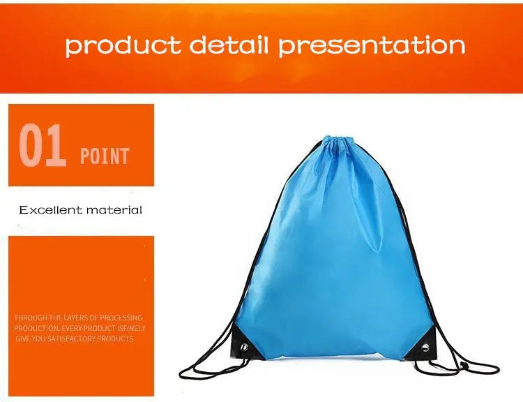 Eco-Friendly Waterproof Running Backpack - Lightweight Foldable Sports Gym Bag