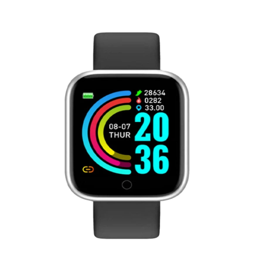 Smart Watch with Bluetooth - Fitness Tracker, Music Player & Sleep Monitor