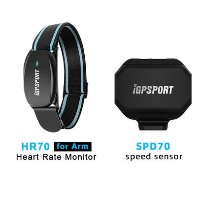 IGPSPORT Cycling Sensors - Speed, Cadence & Heart Rate Monitor for Bike Computers