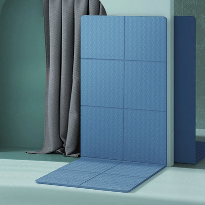 Eco-Friendly Foldable Yoga Mat - TPE Travel Fitness Mat | Double-Sided Non-Slip for Pilates & Floor Workouts