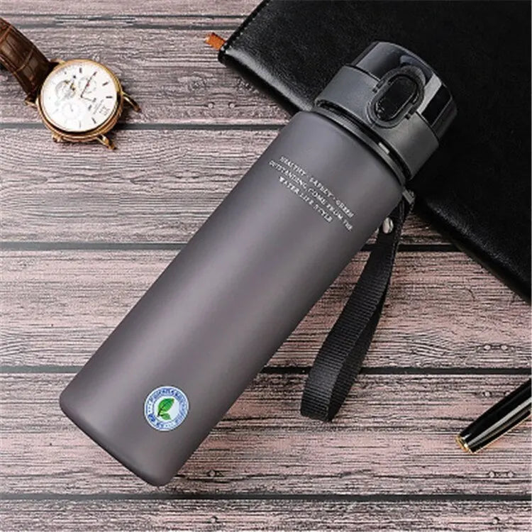 BPA-Free Leak Proof Sports Water Bottle - Eco-Friendly Portable Drink Bottle | 400ml & 560ml for Hiking & Gym