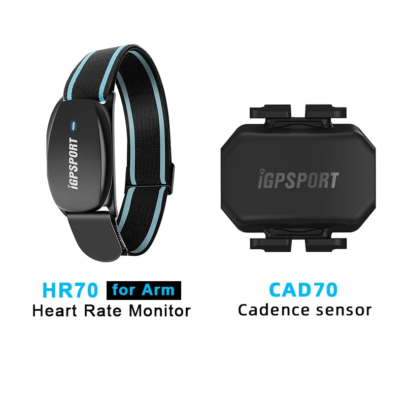 IGPSPORT Cycling Sensors - Speed, Cadence & Heart Rate Monitor for Bike Computers