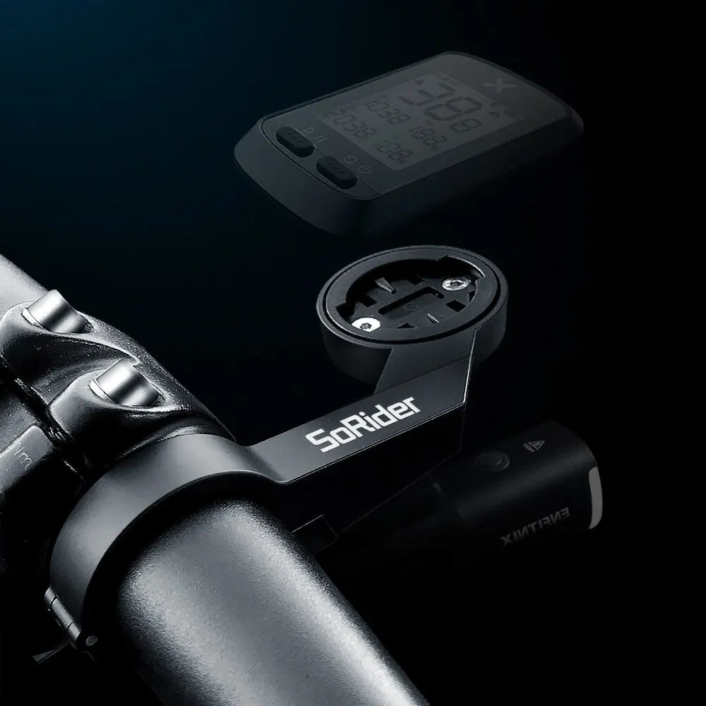Universal Bike Computer Mount - Secure Handlebar Bracket for Garmin Edge & GPS Devices