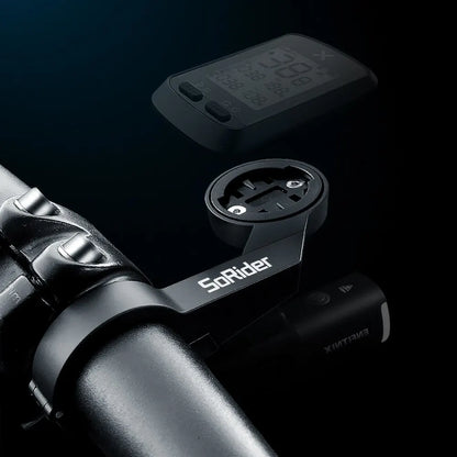 Universal Bike Computer Mount - Secure Handlebar Bracket for Garmin Edge & GPS Devices