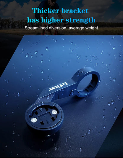 Universal Bike Computer Mount - Secure Handlebar Bracket for Garmin Edge & GPS Devices