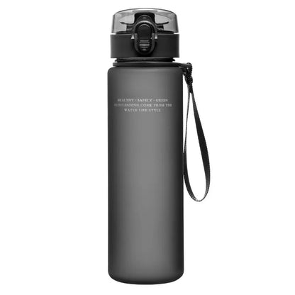 BPA-Free Leak Proof Sports Water Bottle - Eco-Friendly Portable Drink Bottle | 400ml & 560ml for Hiking & Gym