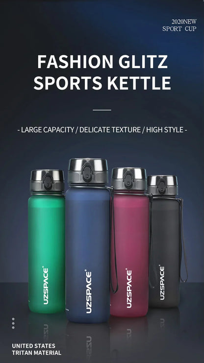 BPA-Free Leak Proof Water Bottle - Eco-Friendly Sports Bottle | 350ml, 500ml & 1000ml for Adults & Kids
