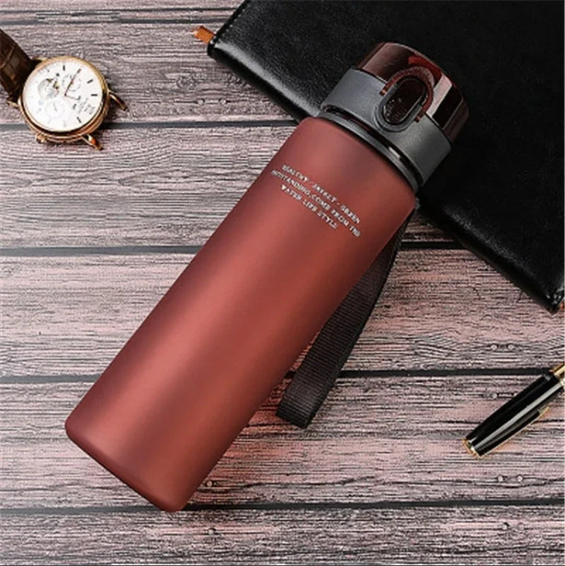 BPA-Free Leak Proof Sports Water Bottle - Eco-Friendly Portable Drink Bottle | 400ml & 560ml for Hiking & Gym