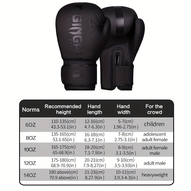 Professional Boxing Gloves - Thai Boxing & Kickboxing Gloves 6-14oz