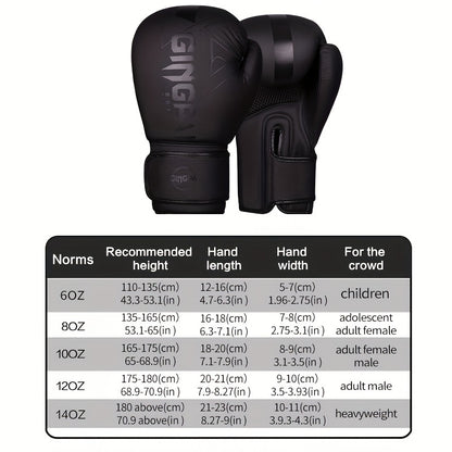 Professional Boxing Gloves - Thai Boxing & Kickboxing Gloves 6-14oz