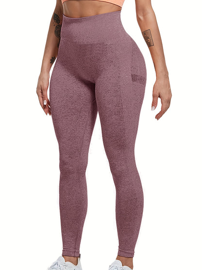Women's Seamless High Waist Leggings - Tummy Control Yoga & Workout Pants