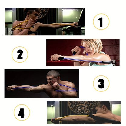 8-Shaped Boxing Resistance Band - TPE Tension Belt for MMA Training