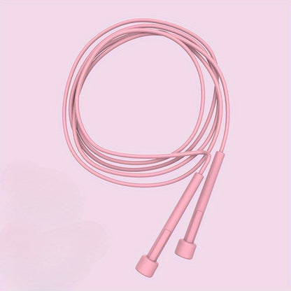 Adjustable Speed Jump Rope - Anti-Tangle PVC Rope with Ergonomic Handles
