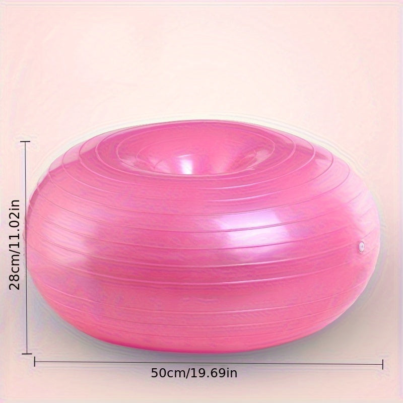 Professional Yoga Ball - Anti-Burst Exercise Ball with Pump