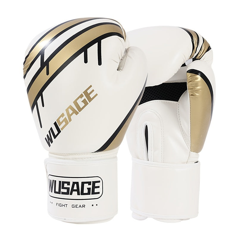 Professional Boxing Gloves - Competition Sparring Gloves with Wrist Support