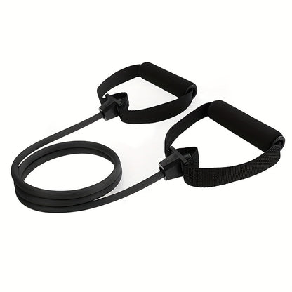 Premium Resistance Band with Bar - Elastic Pull Rope for Home Gym | Full Body Strength Training