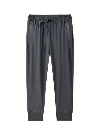 Men's Quick-Dry Athletic Pants - Lightweight Running Joggers