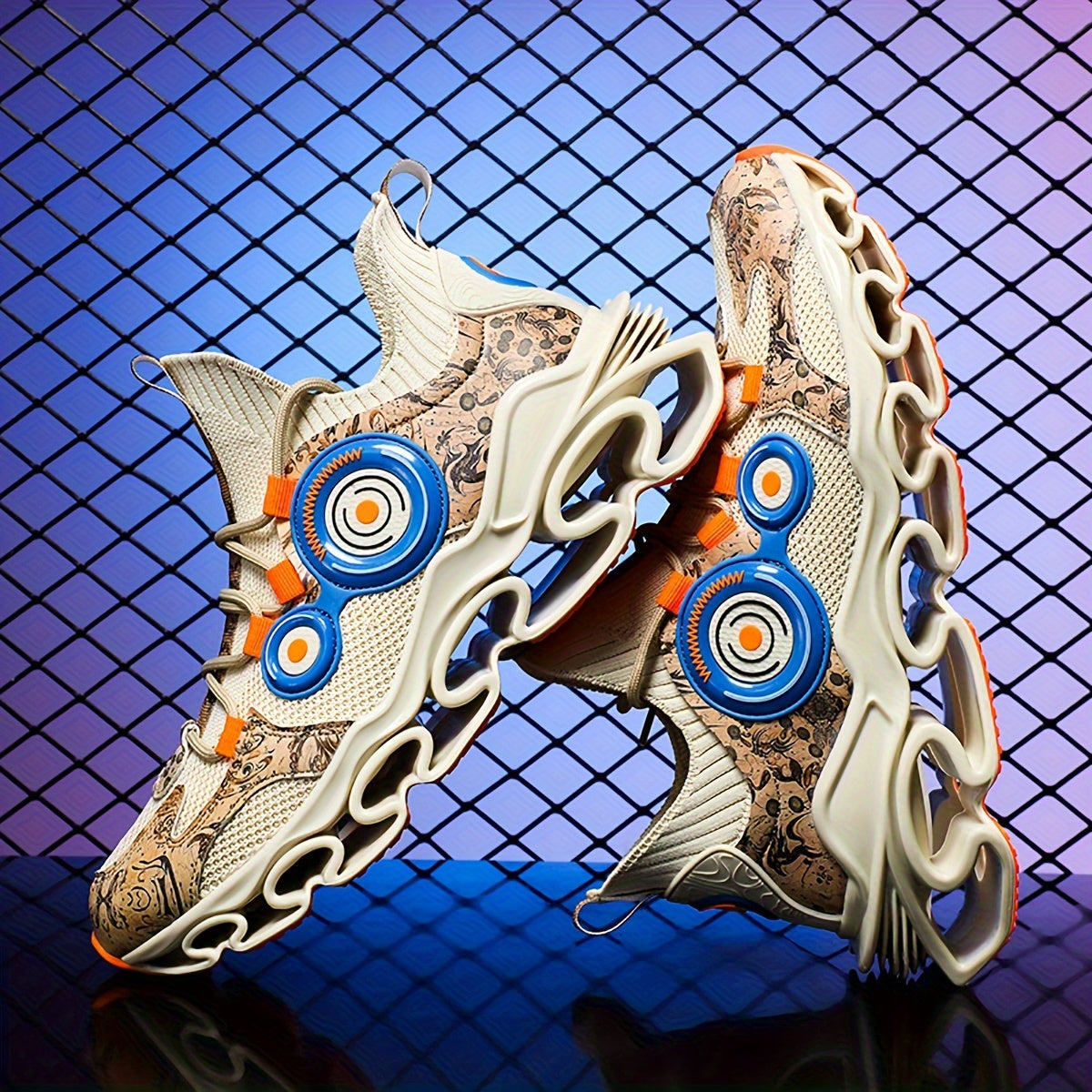 Men's Blade Running Sneakers - Breathable Shock-Absorbing Performance Shoes