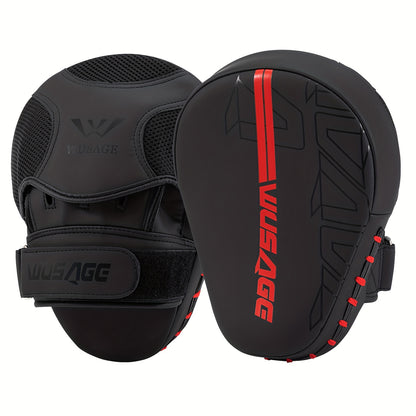 Curved Boxing Hand Target - Ergonomic Focus Mitts for MMA Training