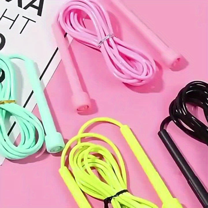 Adjustable Speed Jump Rope - Anti-Tangle PVC Rope with Ergonomic Handles