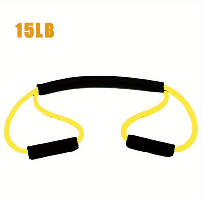 8-Shaped Boxing Resistance Band - TPE Tension Belt for MMA Training