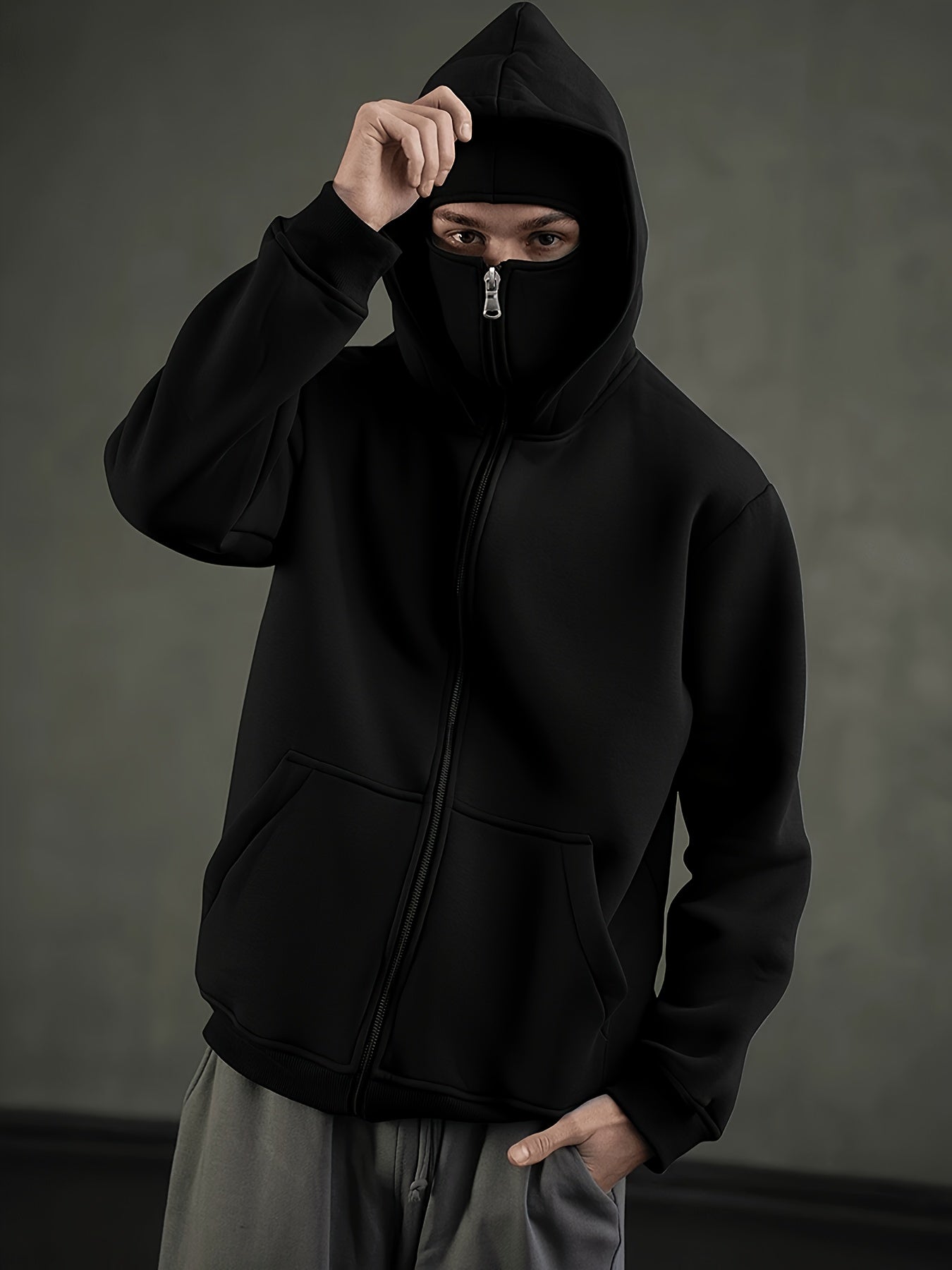 Premium Full-Zip Performance Hoodie - Heavyweight Athletic Wear